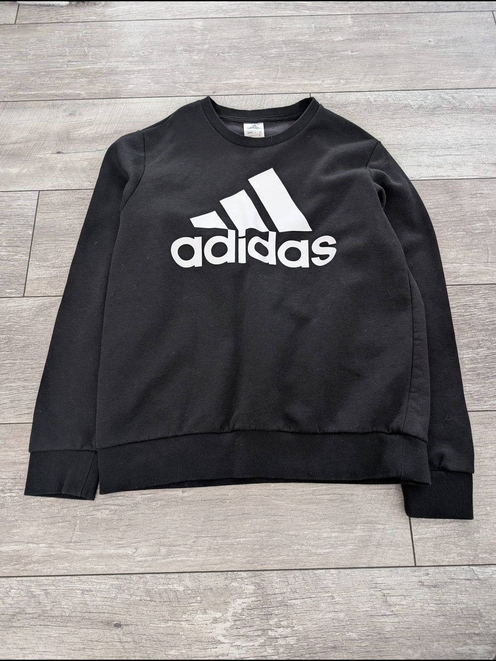 Adidas Black Crewneck